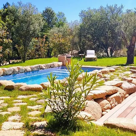 Villa Domaine De Gialla Bergerie Quercia, 2 Pers, Piscine Chauffee, 10 Mn Arraggio