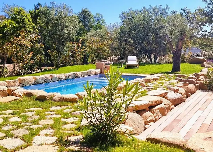 Villa Domaine De Gialla Bergerie Quercia, 2 Pers, Piscine Chauffee, 10 Mn Arraggio